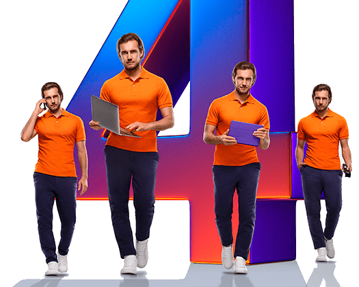 Великолепная четверка Ростелеком в село Бярийе (Республика Саха (Якутия))